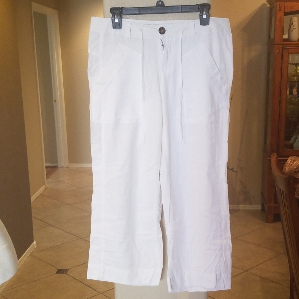 Linen Capris
